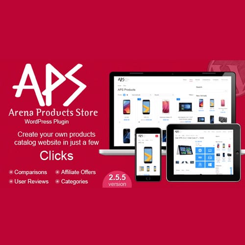 Arena Products Store GPL – APS WordPress Plugin